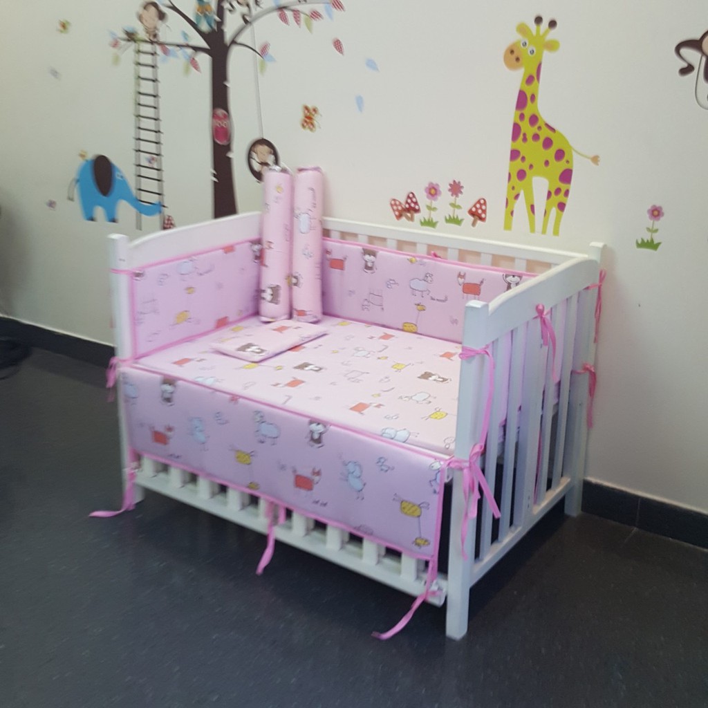 Quây và ga cho cũi có đủ size