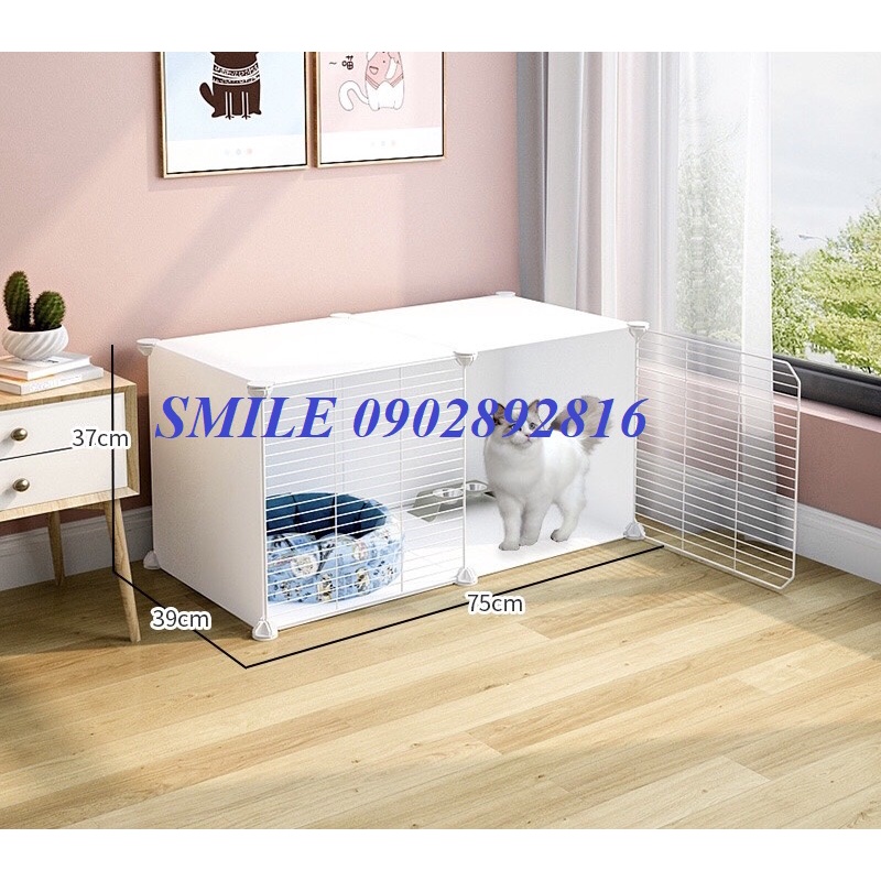 [COMBO CHUỒNG] LƯỚI THÉP DÀNH CHO CHÓ MÈO THÚ CƯNG DƯỚI 6 KG ĐA NĂNG TIỆN LỢI