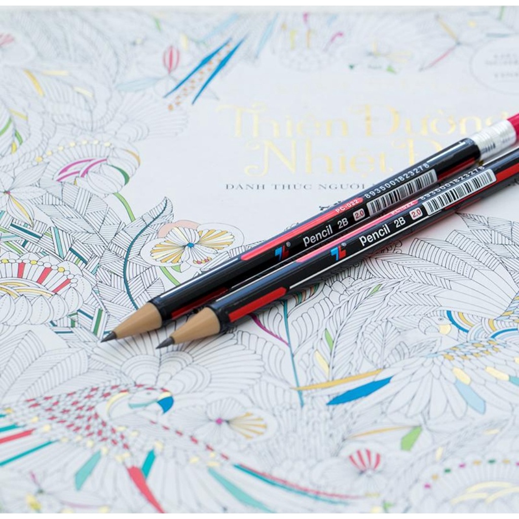 Bút Chì Bấm 2B 2.0 mm Thiên Long PC-022  hàng có kiểm tra chất lượng và an toàn