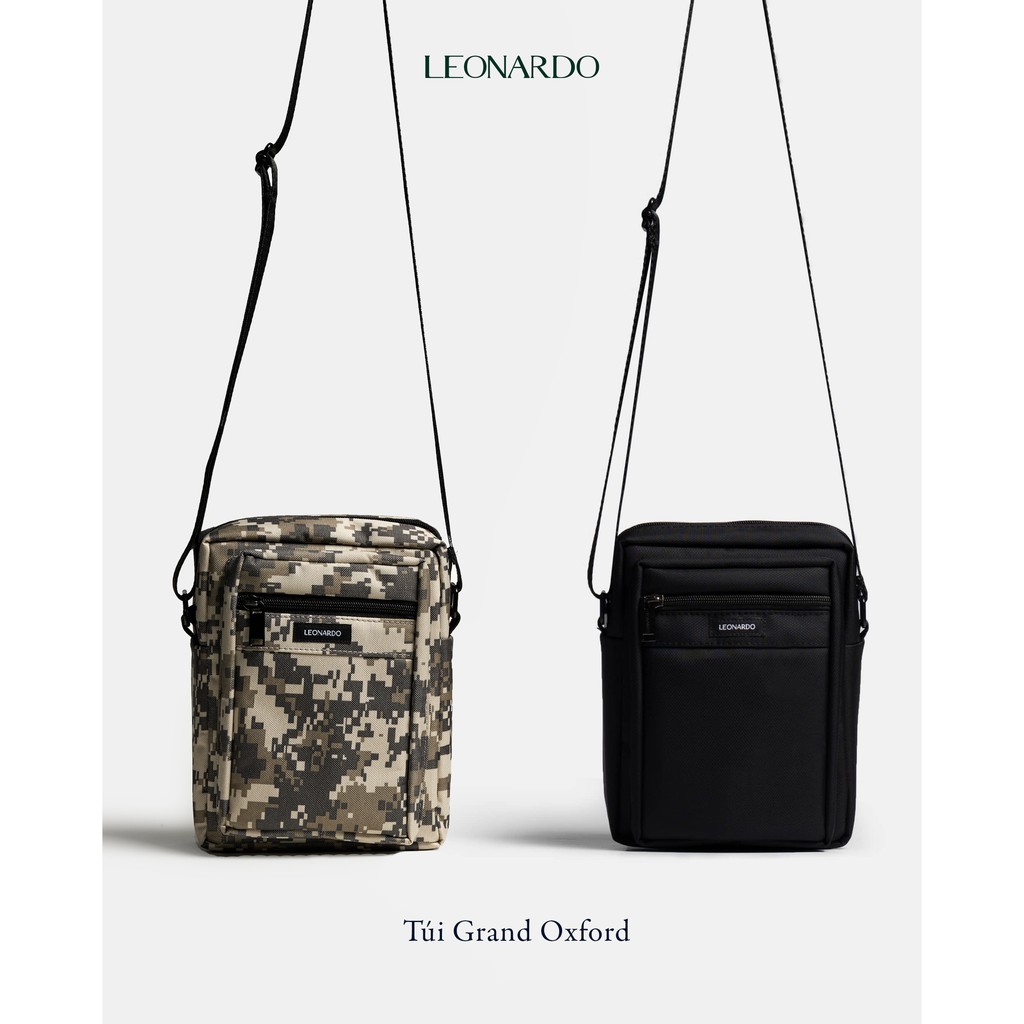 Túi đeo chéo nam nữ Grand Camo thương hiệu Leonardo
