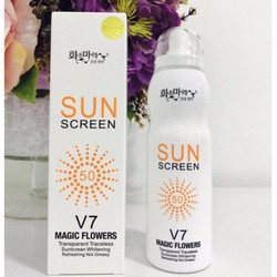 Kem Xịt chống nắng Hàn Quốc Sun Screen V7 - Kem chống nắng hiệu quả