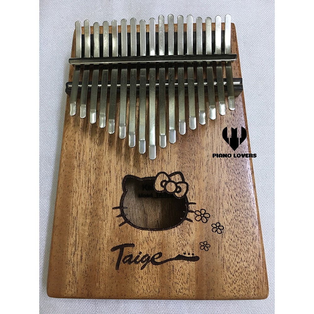 Đàn Kalimba 17 phím Taige giá rẻ - Mẫu Kitty