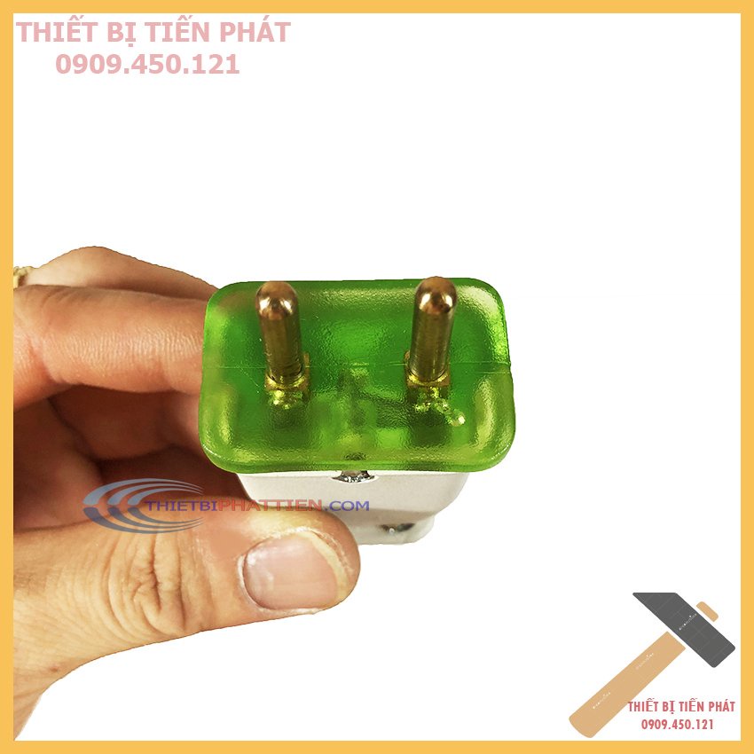 Phích cắm đúc công nghiệp, chuôi cắm điện đúc đặc chống va đập dẻo siêu bên có led báo điện