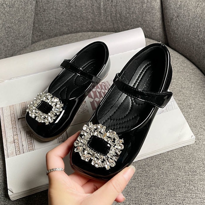 Giày Công Chúa Đế Mềm Chất Liệu Da Thời Trang Xuân Thu Cho Bé Gái Cr