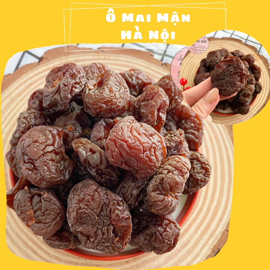 Ô Mai Mận Tươi Hà Nội 500g - Xí Muội Sấy Dẻo Không Hạt - Shop Mẹ Bắp [Date 2023]
