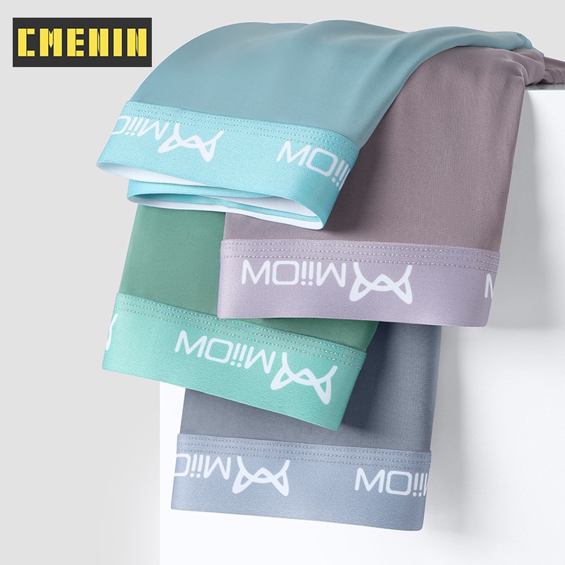 Set 4 Quần Lót Boxer Lưng Thấp Quyến Rũ Cho Nam M1020
