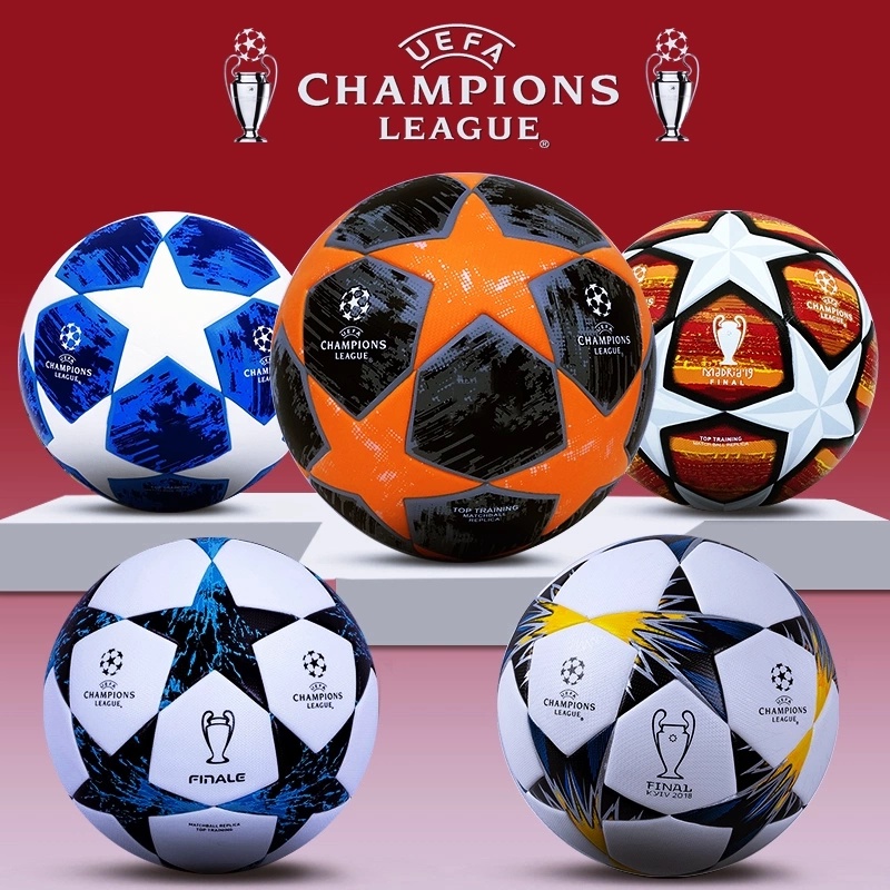 Quả bóng đá Đúc Champions Size số 5 ( loại 4 lớp ) - Bảo hành 12 tháng HÀNG MỚI VỀ