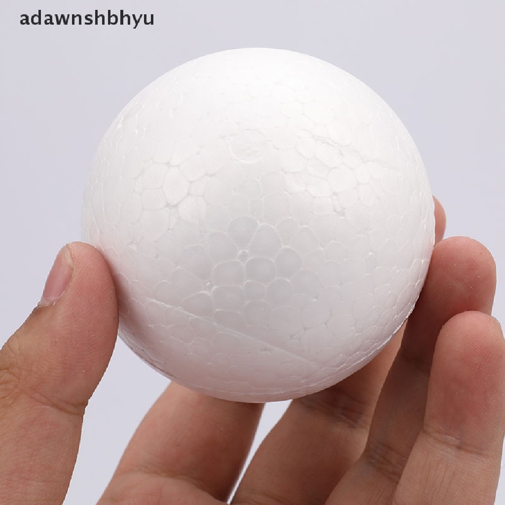 Set 10 Quả Cầu Xốp Polystyrene Styrofoam 70MM Trang Trí Tiệc DIY