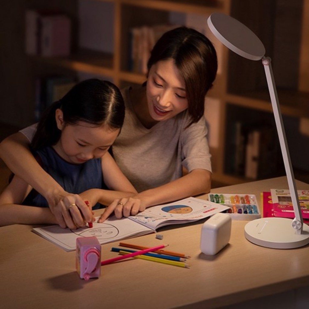 Đèn để bàn bảo vệ mắt Baseus Smart Eye Series Full Spectrum Eye-protective Desk Lamp LV830-SB-CN-WH