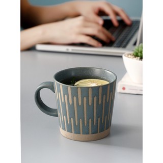 Bộ cốc sứ men Ceramic phong cách Nhật Bản