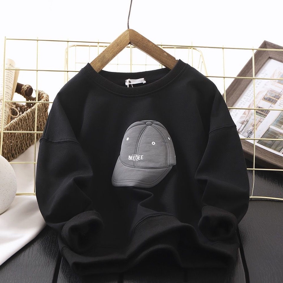 Áo thun tay dài phong cách Hàn Quốc thời trang mùa thu cho bé trai