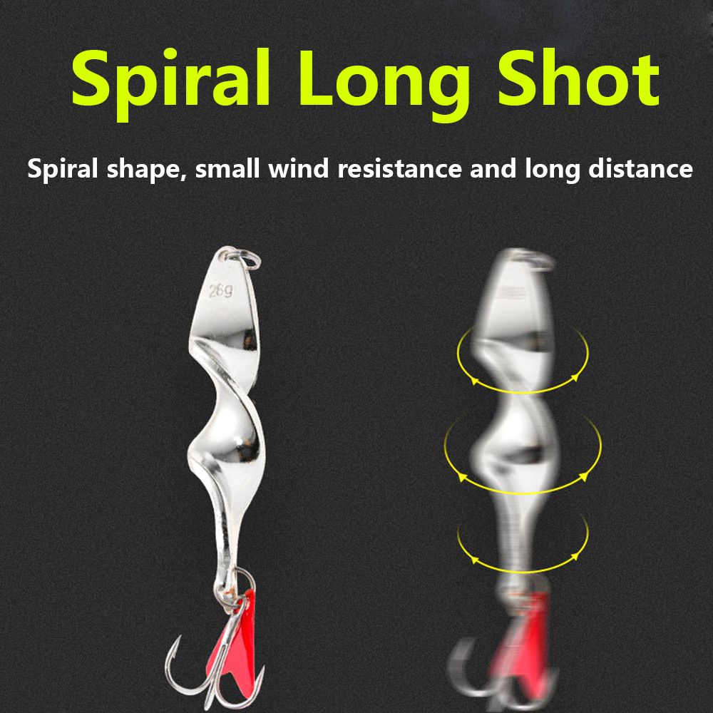 Muỗng Câu Cá 10g 14g 21g 28g Chất Lượng Cao|Mồi Câu Cá Giả Bằng Kim Loại Cứng Có Móc Xoay Nhiều Màu Sắc