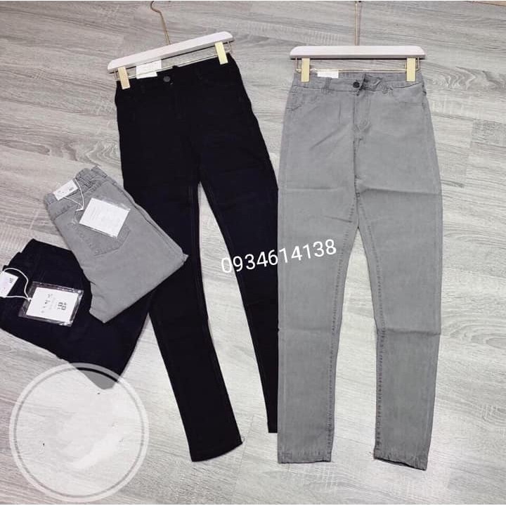 Quần bò giấy mềm siêu co giãn