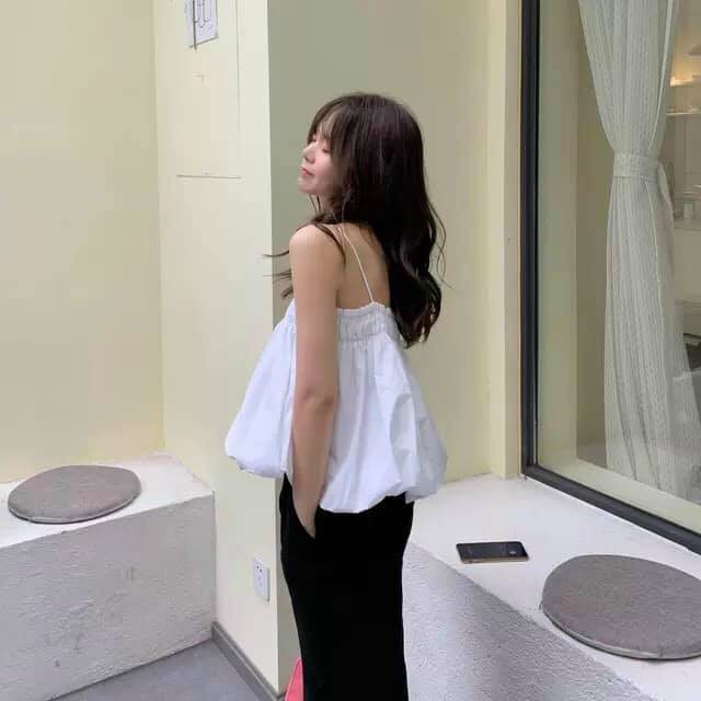 [RẺ VÔ ĐỊCH] Áo 2 Dây Trơn Chun Ngực Xinh Xẻo (Kèm Ảnh Thật)