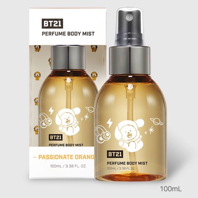 🇰🇷Olive Young x BT21 - Perfume Body Mist 100ml ( hết TATA)🌷