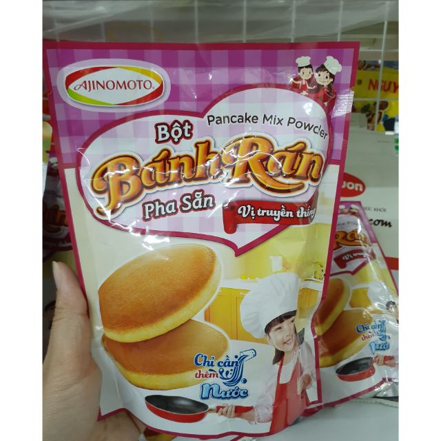 Bột bánh rán pha sẵn ajinomoto vị truyền thống 200g