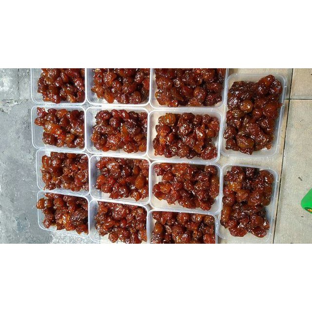 1kg Ô mai mận dẻo khía xào gừng đặc sản Hà Nội