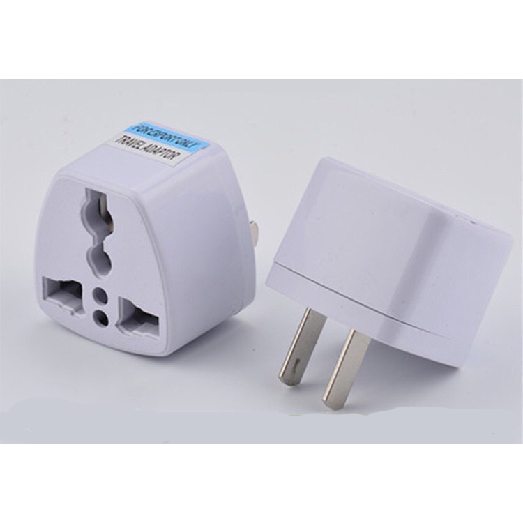Phích Cắm Điện Chuyển Đổi Từ 3 Chân Sang 2 Chân Jiashi An Toàn Chịu Nhiệt Độ Cao 220V