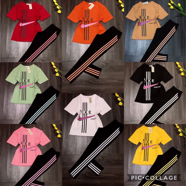 Bộ thun cotton thái xinh, chất dày mềm mịn mát đẹp
