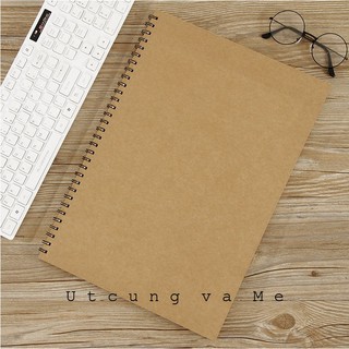 Sổ vẽ giấy canson dày khổ A4 (60 tờ)