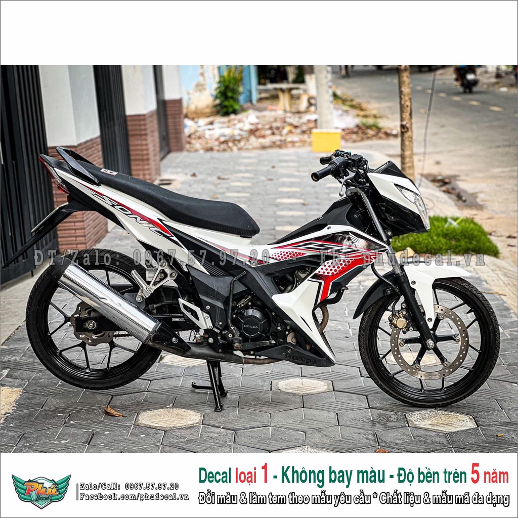 Tem rời Sonic Trắng đỏ (4)