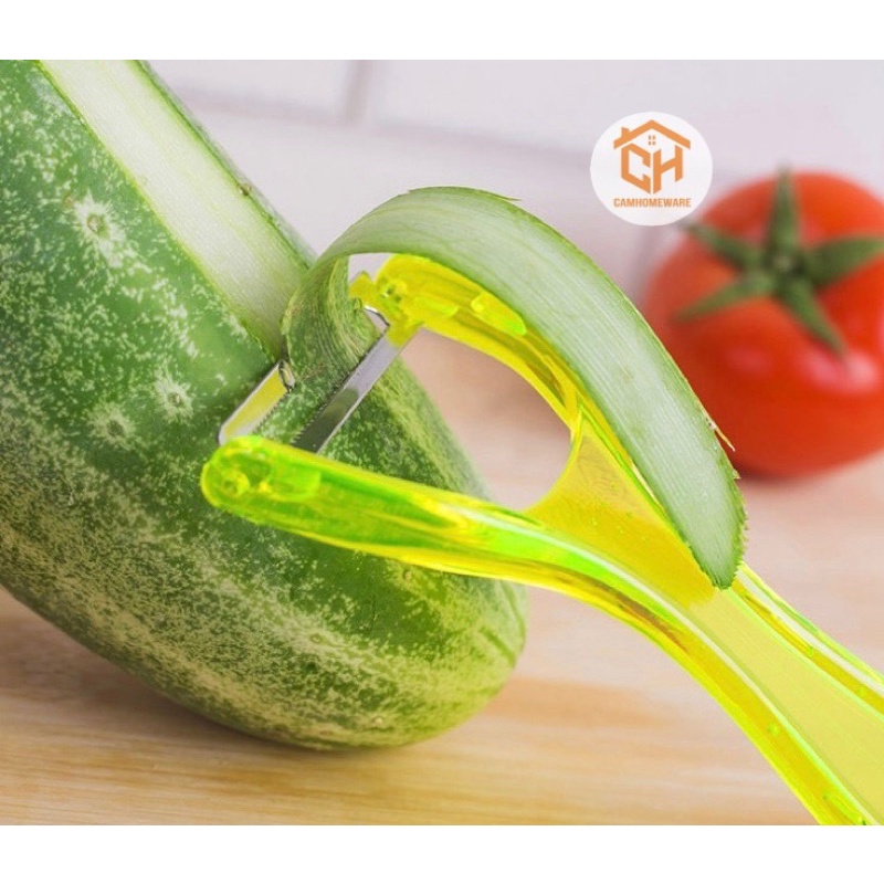 Nạo Gọt Vỏ 2 trong 1, Nạo Hoa Quả Inox