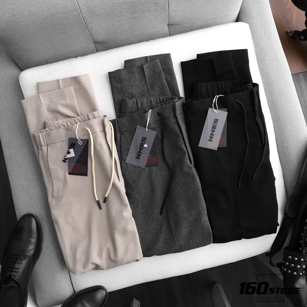 Quần tây lưng thun NOMOUS ESSENTIALS slim QTNO0017 - 160STORE | BigBuy360 - bigbuy360.vn