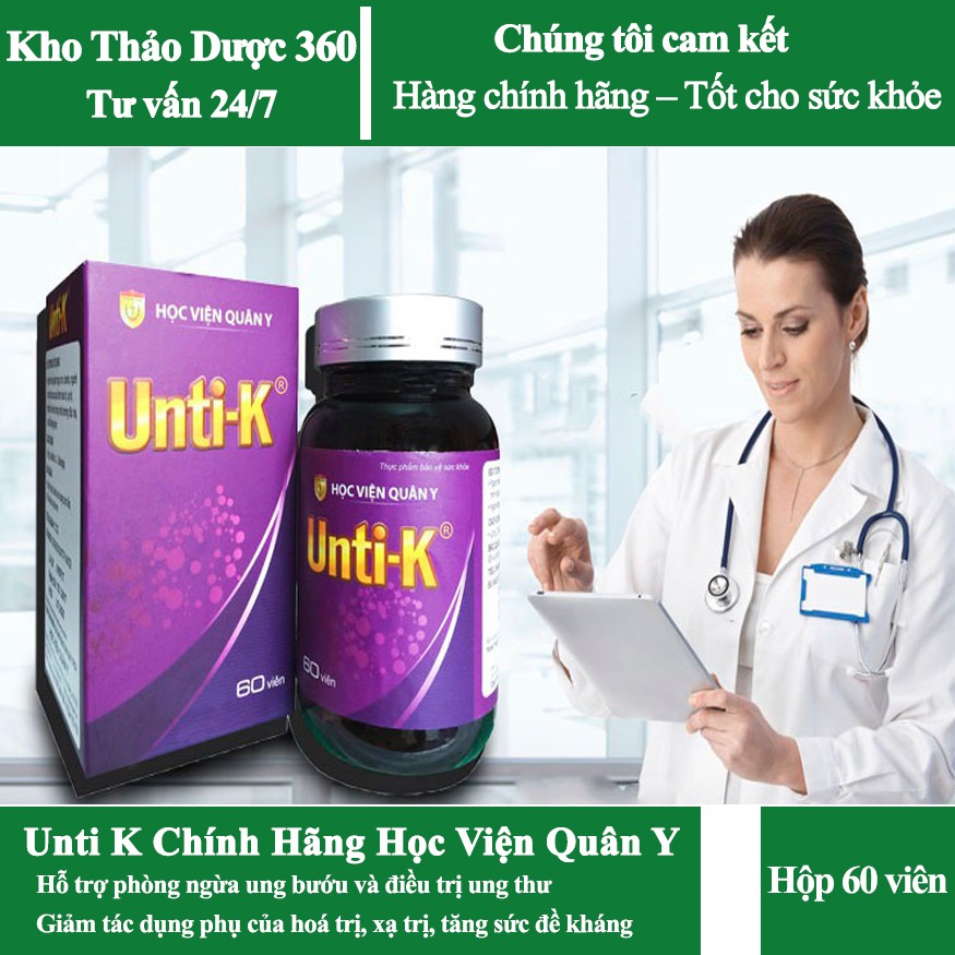 UNTI-K CHÍNH HÃNG HỌC VIỆN QUÂN Y