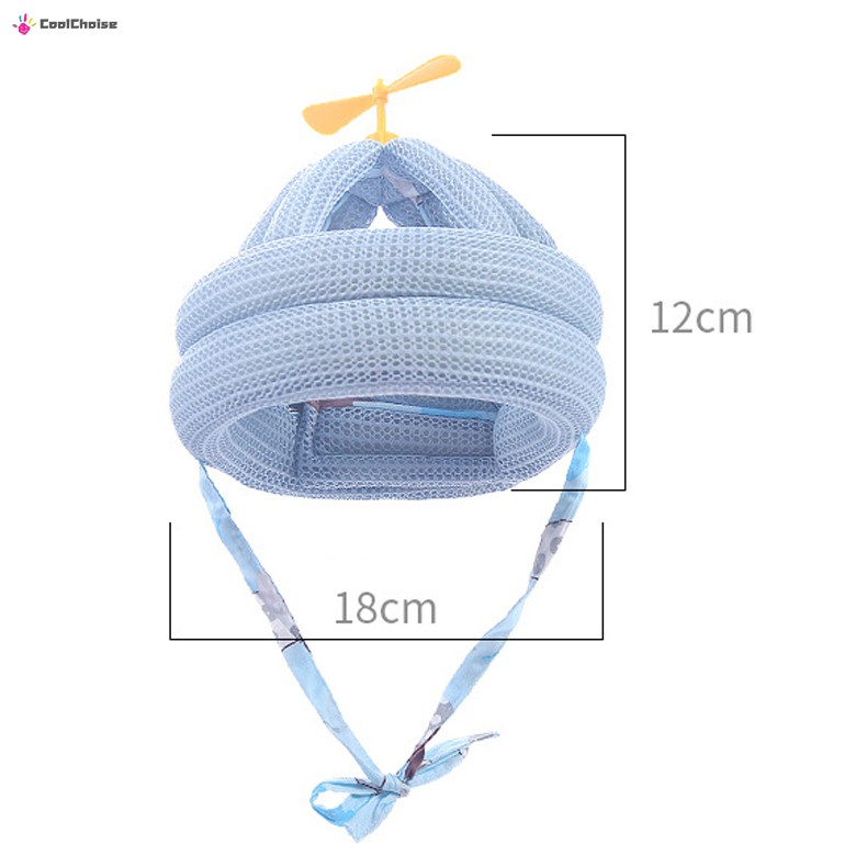 Mũ bảo vệ đầu chống ngã thoải mái cho bé tập đi