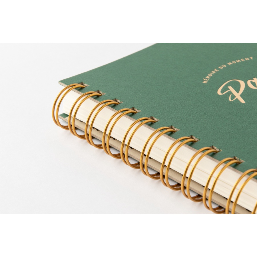 Sổ Tay Lò Xo ARTBOX Hàn Quốc Màu Xanh Lá Chữ Note Khổ A5