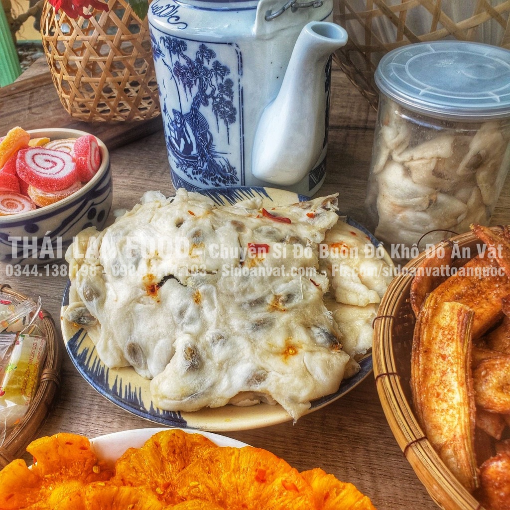 Mãng Cầu Sấy Muối Ớt Lon 500Gram &amp; Lon 300Gram