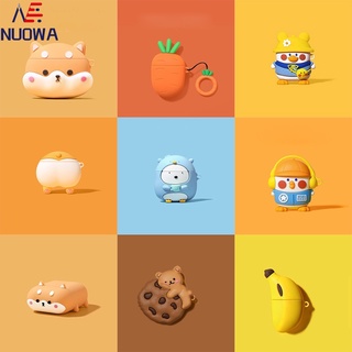 Vỏ bảo vệ hộp sạc tai nghe bluetooth chống va đập bám bụi cho airpods 1/2/Pro