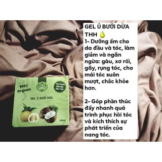 combo dầu gội + gel ủ bưởi dừa