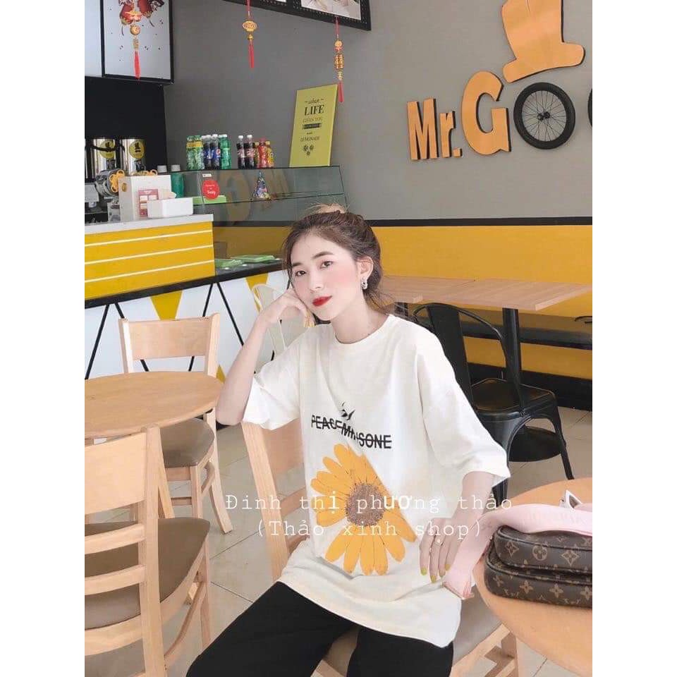 Áo thun Unisex tay lỡ form rộng_ Form dưới 70kg | BigBuy360 - bigbuy360.vn