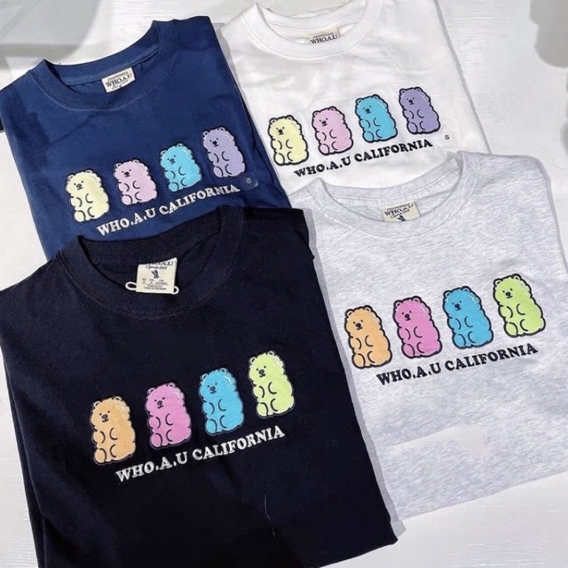 Áo thun hình 4 chú gấu JELLY WHO.AU WHRPC2693U