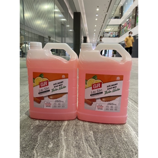 [HOT]GIFT Lau Sàn khử mùi thiên nhiên Bột Quế &amp; Chiết Xuất Yuzu 3Kg8 cho Sàn/ Nền gạch/đá/gỗ luôn sáng bóng chống trơn