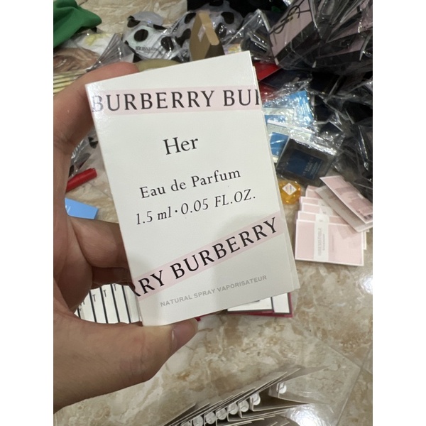 Vial nước hoa Burberry Her EDP 1,5ml