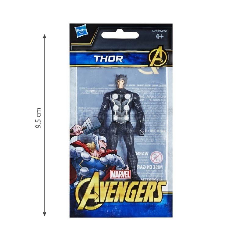 Đồ chơi Hasbro nhân vật Thor 9.5cm Avengers E4513