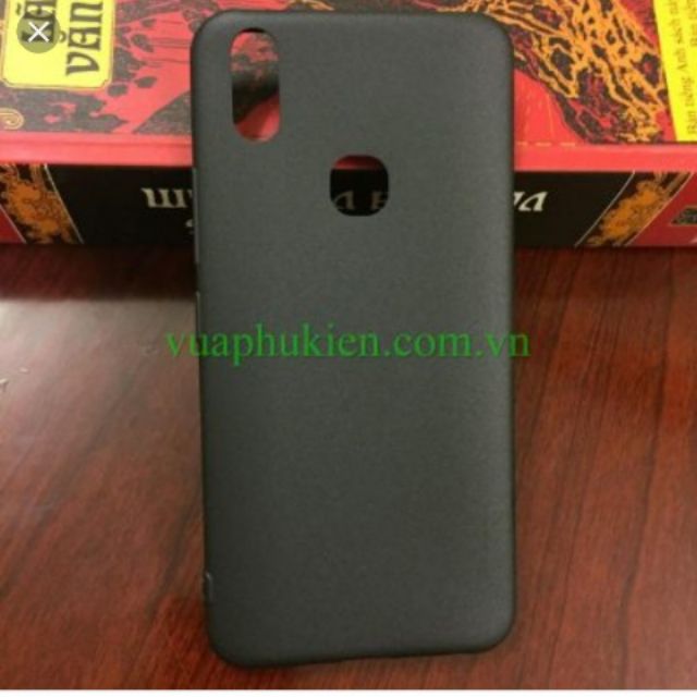 Ốp lưng Ou Case cho vivo V9 silicon dẻo màu (đen-xanh)