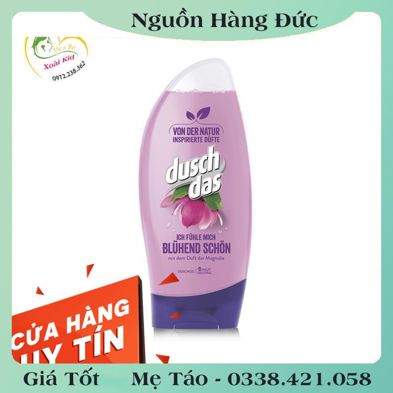 [auth] Sữa tắm gội 2in1 DUSCHDAS cho Nam và Nữ của Đức 250ml [Hot]