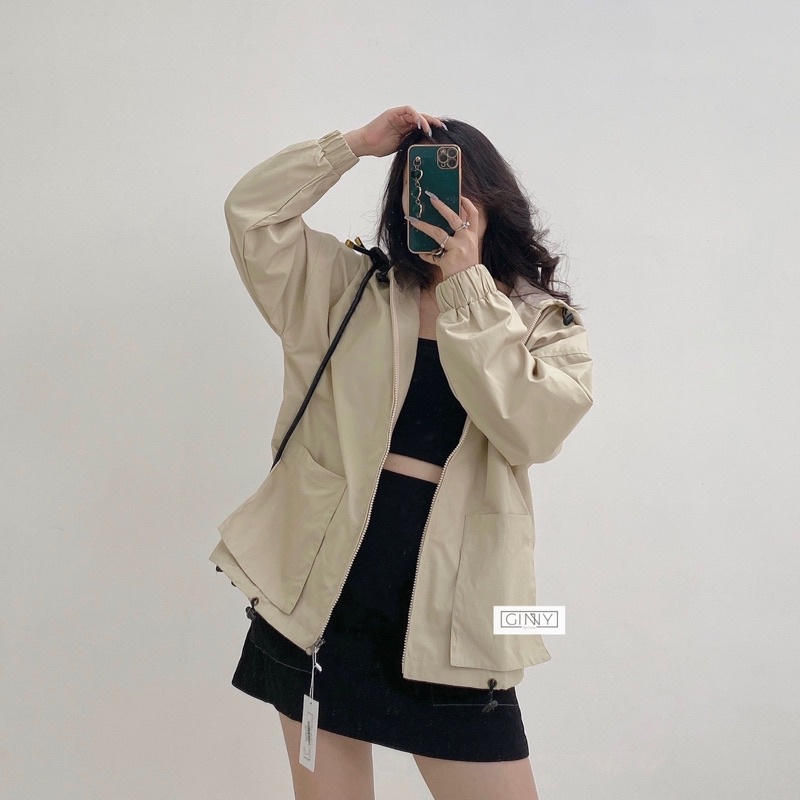 ÁO KHOÁC KAKI 2 LỚP PHONG CÁCH ULZZA | Thời Trang | Phong Cách | GINNY OFFICAL