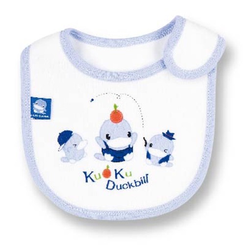 Yếm ăn cho bé ku.ku duckbill K2227 (size 18 x 28 cm)