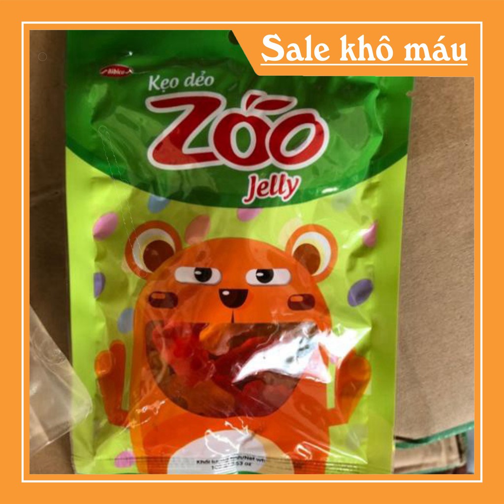 1 gói 100g kẹo dẻo chipchip jelly hình thù đáng yêu