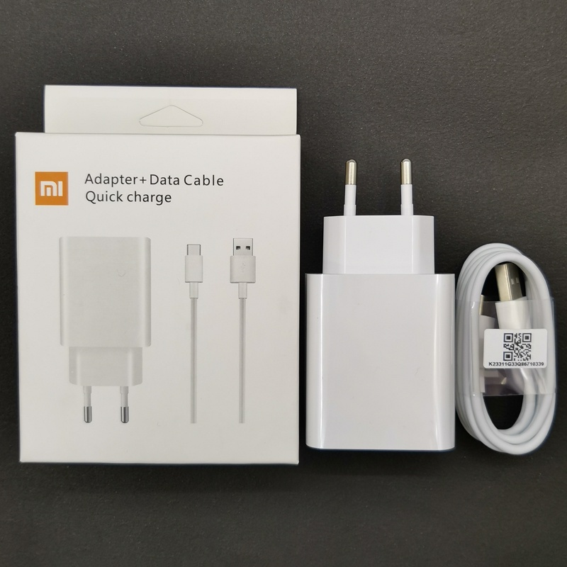 XIAOMI Củ Sạc Nhanh 27W EU QC4.0 Cho Mi 11 10 9 Note10 lite Poco F2 X3 Redmi Note 9 9S K40 Pro