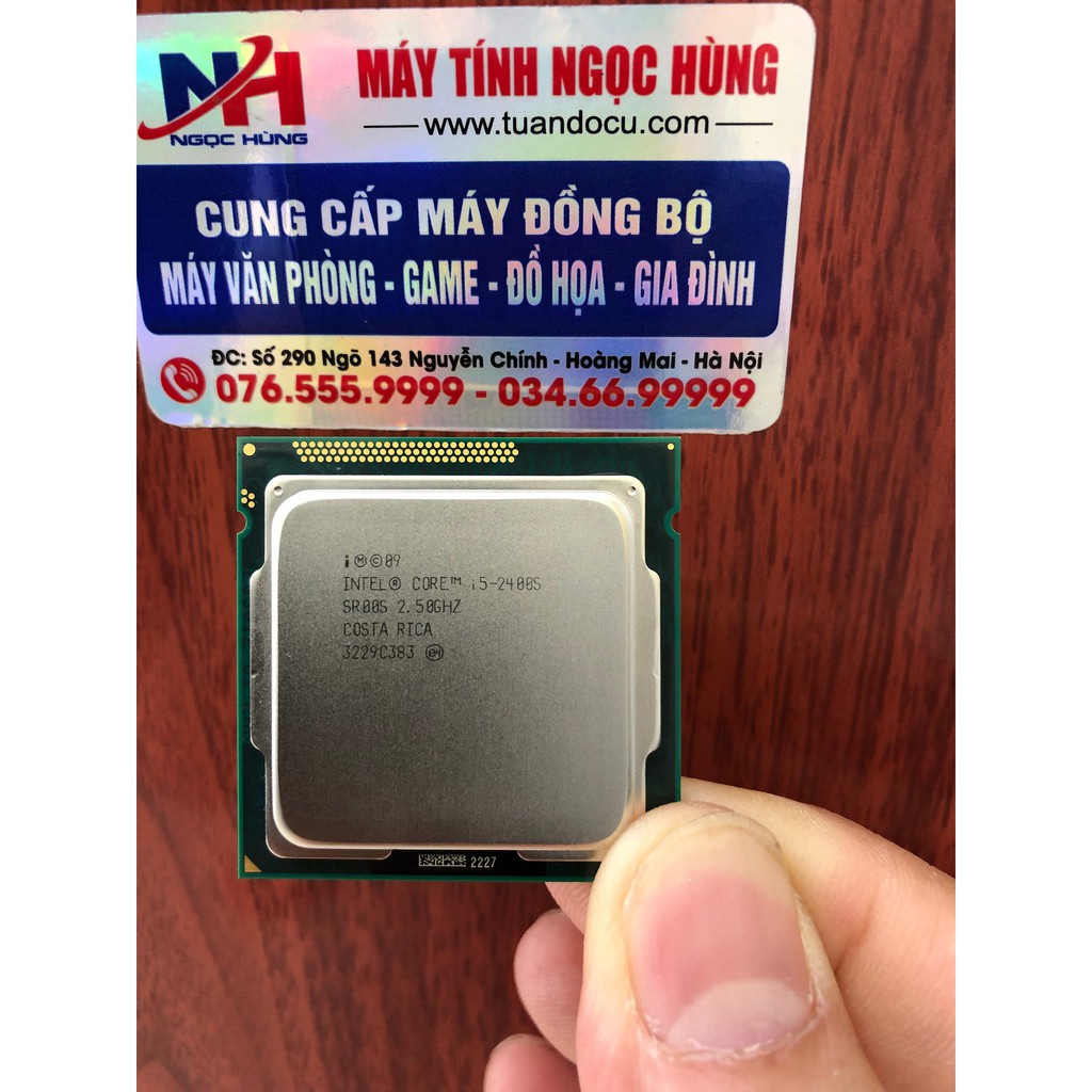 CPU Core i5 2400S 2.5 GHz, 6M L3 Cache, Socket 1155