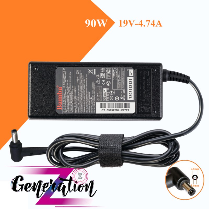 BỘ SẠC LAPTOP ASUS 19V - 4.74A - ADAPTER ASUS 19V - 4.74A