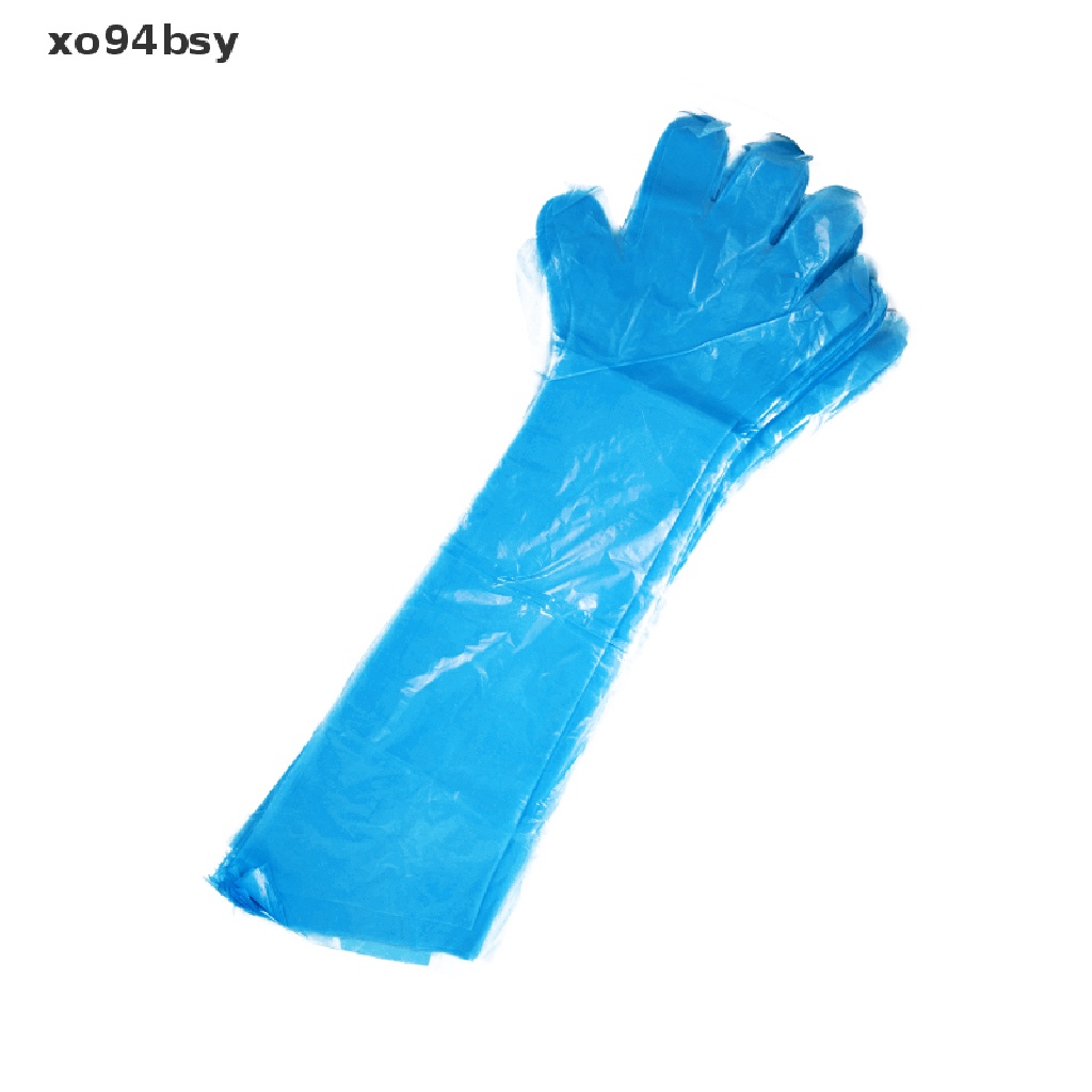 Set 50 Găng Tay Dài Cách Ly Sử Dụng Một Lần xo94bsy