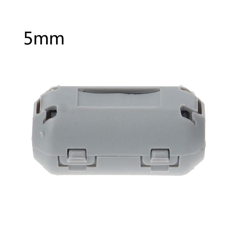 ♡♡ Clip-on Ferrite Choke Ring Cord RFI EMI Noise Suppressor
