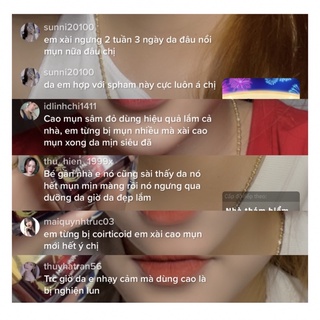 COMBO CAO MỤN, CỐT HUYẾT THANH VER2