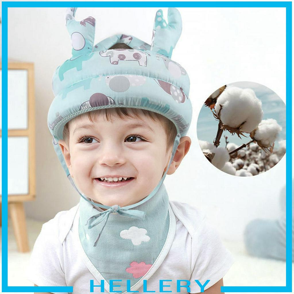 Mũ Bảo Hiểm Bảo Vệ An Toàn Chống Va Chạm Mềm Mại Thoải Mái Cho Bé